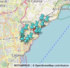 Mappa Via Porto Ulisse, 95126 Catania CT, Italia (1.3075)