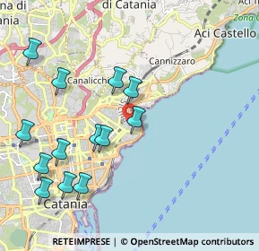 Mappa Via Porto Ulisse, 95126 Catania CT, Italia (2.50692)