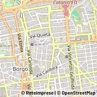 Karte Catania