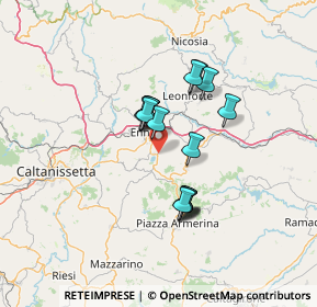 Mappa Strada Extra Urbana, 94100 Enna EN, Italia (11.19)