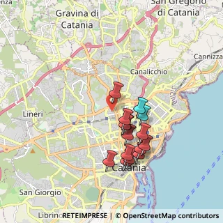 Mappa Via Biancavilla, 95125 Catania CT, Italia (1.822)