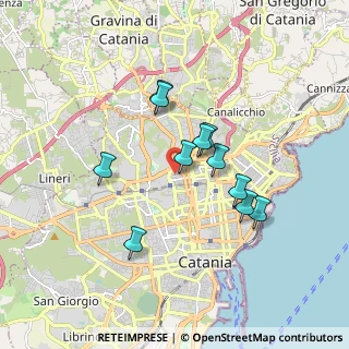 Mappa Via Adrano, 95125 Catania CT, Italia (1.63636)