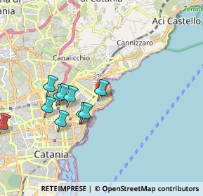 Mappa Via Plutone, 95126 Catania CT, Italia (2.31636)