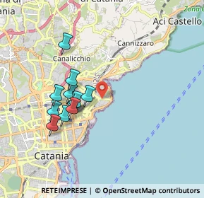 Mappa Via Plutone, 95126 Catania CT, Italia (1.82083)