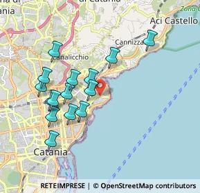 Mappa Via Plutone, 95126 Catania CT, Italia (2.00467)