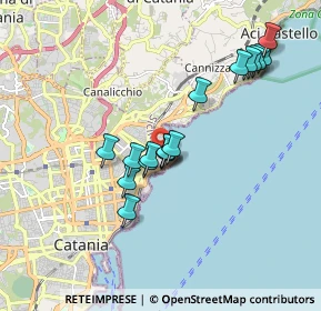 Mappa Via Plutone, 95126 Catania CT, Italia (1.79706)