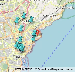 Mappa Via Plutone, 95126 Catania CT, Italia (2.31)