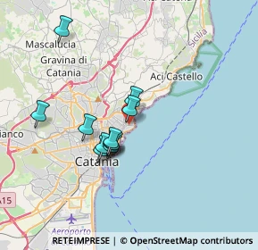 Mappa Via Plutone, 95126 Catania CT, Italia (3.18727)