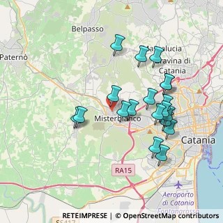 Mappa Via San Giovanni Bosco, 95045 Misterbianco CT, Italia (4.03053)