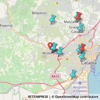 Mappa Via San Giovanni Bosco, 95045 Misterbianco CT, Italia (4.6275)