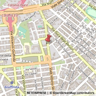 Mappa Viale Vittorio Veneto, 263, 95126 Catania, Catania (Sicilia)