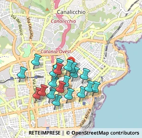 Mappa Via Michele Scammacca, 95126 Catania CT, Italia (0.914)