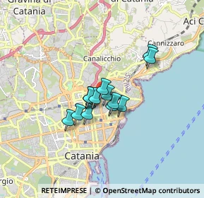 Mappa Via Michele Scammacca, 95126 Catania CT, Italia (1.14286)