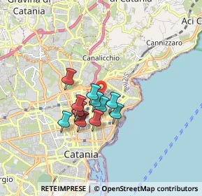 Mappa Via Michele Scammacca, 95126 Catania CT, Italia (1.32333)