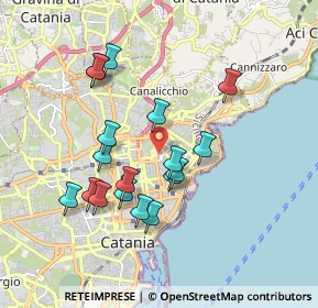 Mappa Via Michele Scammacca, 95126 Catania CT, Italia (1.89389)