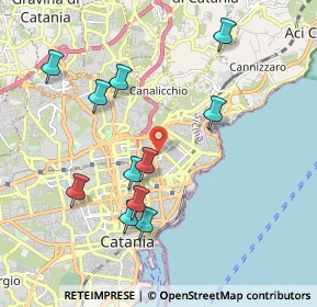 Mappa Via Michele Scammacca, 95126 Catania CT, Italia (2.22182)
