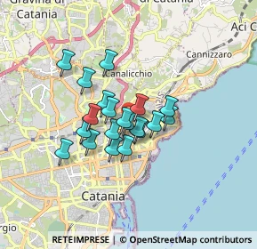Mappa Via Michele Scammacca, 95126 Catania CT, Italia (1.291)
