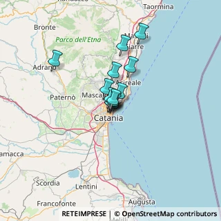 Mappa Via Michele Scammacca, 95126 Catania CT, Italia (7.95846)