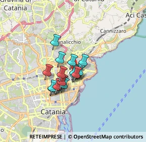 Mappa Via Regina Bianca, 95126 Catania CT, Italia (1.16294)