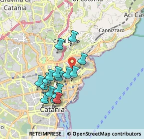 Mappa Via Regina Bianca, 95126 Catania CT, Italia (1.83471)