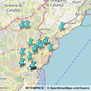 Mappa Via Regina Bianca, 95126 Catania CT, Italia (2.22722)