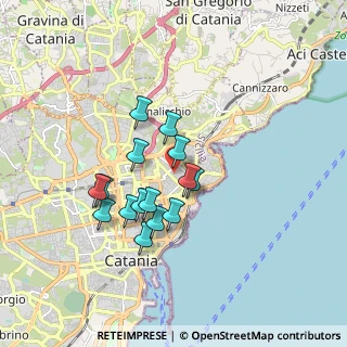 Mappa Via Regina Bianca, 95126 Catania CT, Italia (1.61333)