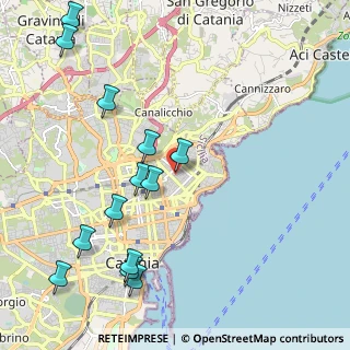 Mappa Via Regina Bianca, 95126 Catania CT, Italia (2.78769)