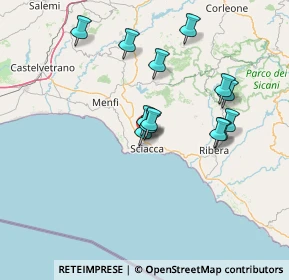 Mappa Via Bagnoli, 92019 Sciacca AG, Italia (14.20231)