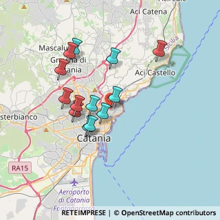 Mappa Via Spoto, 95126 Catania CT, Italia (3.59231)