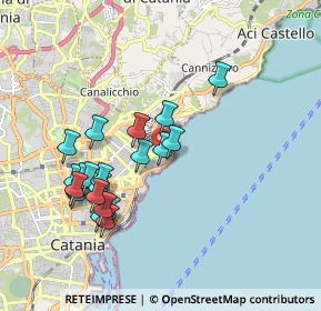 Mappa Via del Rotolo, 95126 Catania CT, Italia (2.015)