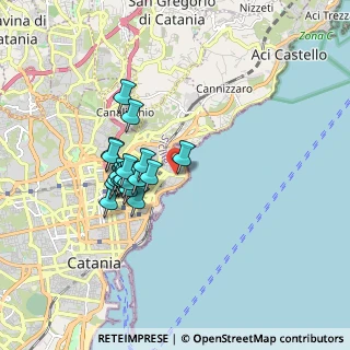 Mappa Via del Rotolo, 95126 Catania CT, Italia (1.61368)