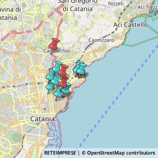 Mappa Via del Rotolo, 95126 Catania CT, Italia (1.35)