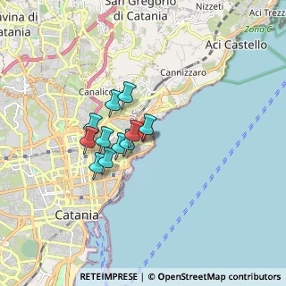Mappa Via del Rotolo, 95126 Catania CT, Italia (1.31364)