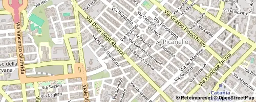 Mappa Catania