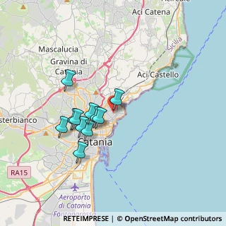Mappa Via Timoleone, 95126 Catania CT, Italia (3.33545)