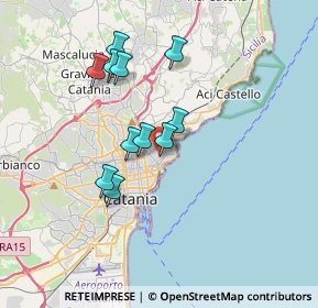 Mappa Via Timoleone, 95126 Catania CT, Italia (3.35636)