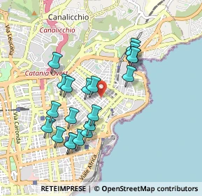 Mappa Via Timoleone, 95126 Catania CT, Italia (0.989)