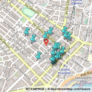 Mappa Via Timoleone, 95126 Catania CT, Italia (0.2195)