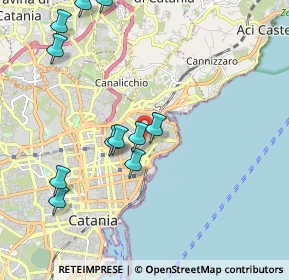 Mappa Via Timoleone, 95126 Catania CT, Italia (2.45364)