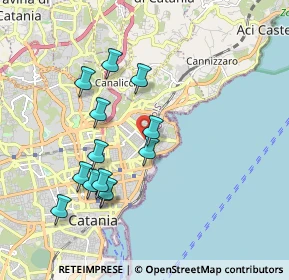 Mappa Via Timoleone, 95126 Catania CT, Italia (2.03308)