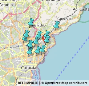 Mappa Via Timoleone, 95126 Catania CT, Italia (1.40462)