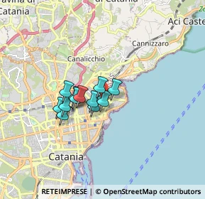 Mappa Via Timoleone, 95126 Catania CT, Italia (1.22)