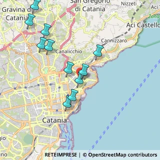 Mappa Via Timoleone, 95126 Catania CT, Italia (2.25182)