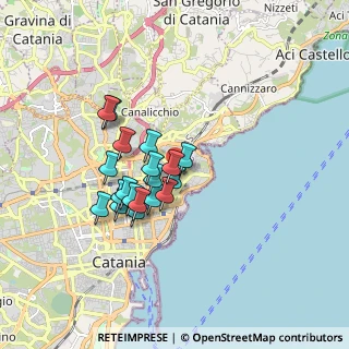 Mappa Via Timoleone, 95126 Catania CT, Italia (1.50211)
