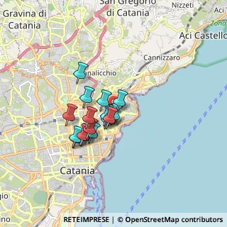 Mappa Via Timoleone, 95126 Catania CT, Italia (1.33706)