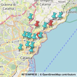 Mappa Via Timoleone, 95126 Catania CT, Italia (1.84933)