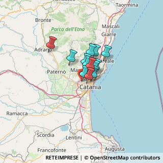Mappa Via Rosina Anselmi, 95045 Misterbianco CT, Italia (7.79923)