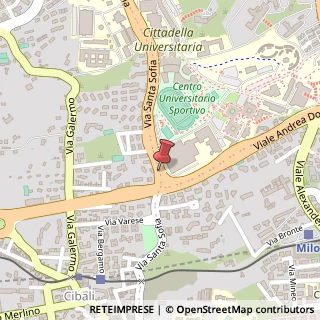 Mappa Via Santa Sofia, 78, 95123 Catania, Catania (Sicilia)