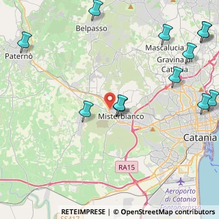 Mappa Via Orlando Antonino, 95045 Misterbianco CT, Italia (6.61333)