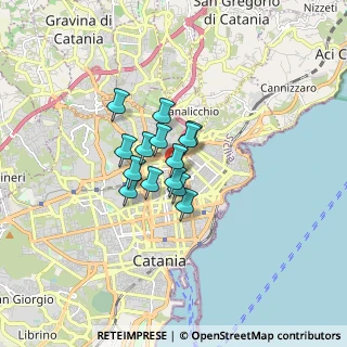 Mappa Via Giuseppe Patane', 95125 Catania CT, Italia (1.075)